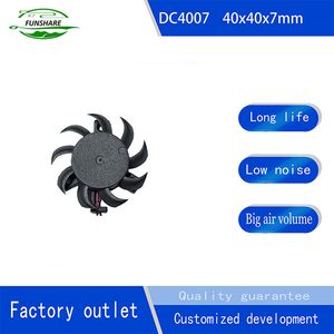 40X40X7mm High Speed Mini DC Frameless Fan for Laptop Cooling