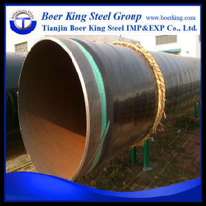 2PE/3PE Anti Corrosion Epoxy Powder Spraying Coating SSAW Spiral Welded Steel Pipe