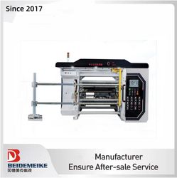 Roll Film Duplex Turret Slitter Slitting Rewinding Machine for Food Bag