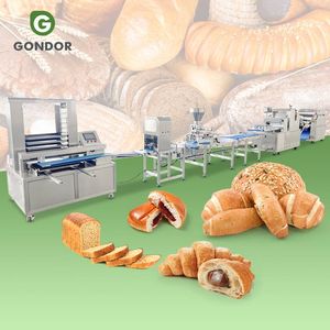 2024 Vietnamese Sri Lanka French Arbic Bakery Equipment Machine Automatic Make Baguette Toast Production Roll Bread Line