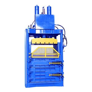 Vertical Hydraulic Paper Plastic Bottle Plastic Film Compressing Baler