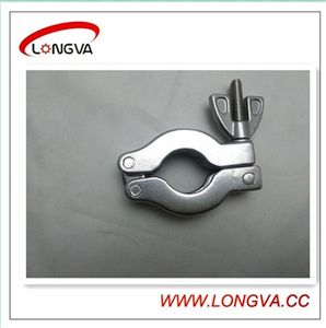 Sanitary Stainless Steel Heavy Duty Double Pin Vacuum Clamp