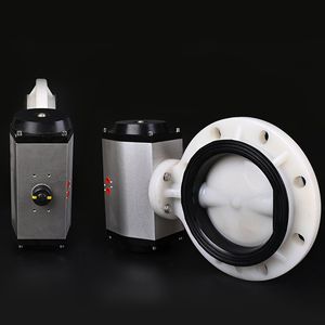 Durable PVDF Butterfly Valve with Corrosion Resistance Features