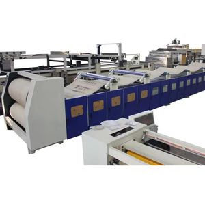 High Speed Full Auto 3 5 Ply Corrugated Cardboard Production Line