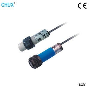 Chux Diffuse Type M18 10-30VDC 10cm Distance NPN Photoelectric Switch Infrared Sensor