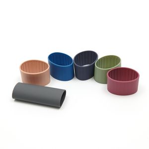 Wholesale Transparent Silicone Cup Sleeve, Custom Thick Cup Sleeves