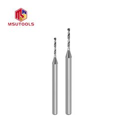 High Precision 3.175mm Micro Tungsten Carbide Drill Bits for PCB