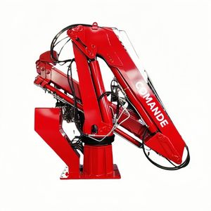 Heavy Duty 4 Ton Telescopic Knuckle Boom Crane Hydraulic Boat Lifting-Equipment Electric Motor Marine Deck Crane for Sale Ship Electrical Supply