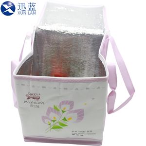 Cute Cartoon School Kids' Waterproof Canvas Thermal Insulation Bag for Office