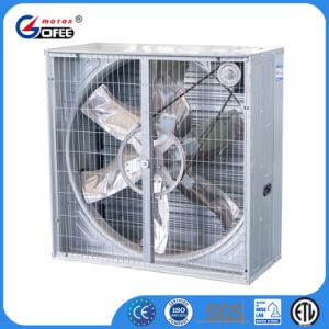 3 Phase Industrial Air Blower Axial Poultry Pig Livestock Pig Farm Barn Ventilation Cooling Galvanized Box Fan