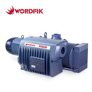 Oil-Lubricated Rotary Vane Vacuum Pump Pvx630 640-750m³ /H 0.1mbar Air-Cooled for Auto Plants Central Vacuum System