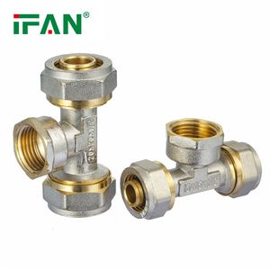 Ifan DIN 16892 Pex Compression Fitting 16-32mm Female Thread Elbow Pex Pipe Fittings