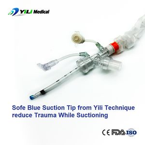 PVC Closed Suction Catheter for Adult Different Style Medical Equipment