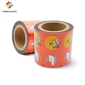 Custom Printed Roll Laminated Aluminum Foil Plastic Food Packaging Film