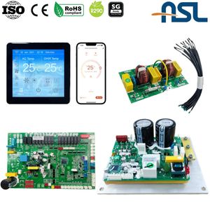 R290 Leak & Explosion Proof 1.5kw Inverter Heat Pump Controller with Thermostat APP Control & Main Control Board & Compressor Driver PCBA (CE/RoHS/Sg Ready)