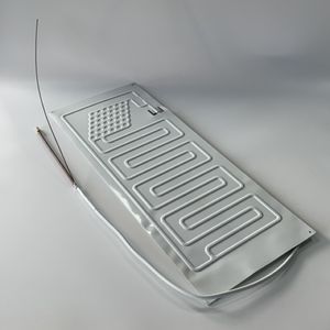 High-Efficiency Roll Bond Evaporator for Freezers and Refrigerators