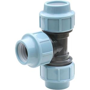 High Quality PE Compressed Air Pipe System Irrigation PP Compression Fittings