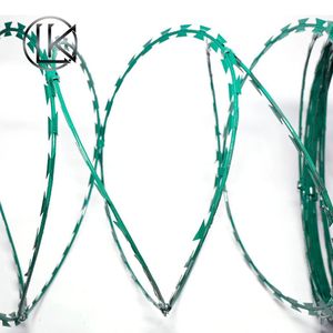 Top Quality UV Resistant PVC Coated Razor Wire for Commercial Perimeter Security