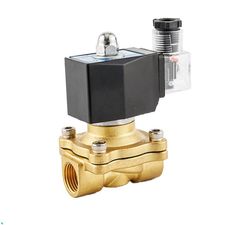 Best Price 2W 2/2 Way Brass Electric Solenoid Valve for Water, Normally Closed Direct Acting Solenoid Valve