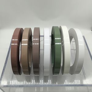 Factory Price PVC/ABS Edge Banding Tape Customizable White and Wooden Color