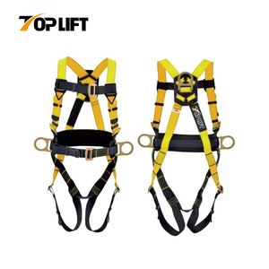 ANSI Fall Arrest Work Positioning Full Body Safety Harness