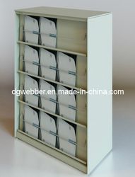 Metal Open Storage Magazine Cabinet
