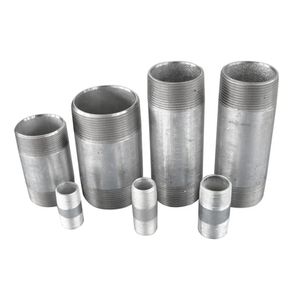 Manufacturer Black/Galvanized Steel Pipe Nipples