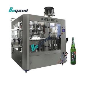 China Carbonated Beverage Beer Soda Juice Rotary Washing Drink Filling Capping Packing Sealing Machine
