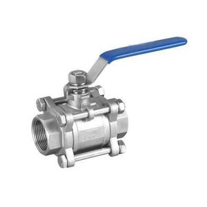 Premium Three-Way Threaded Ball Valve for Water Management