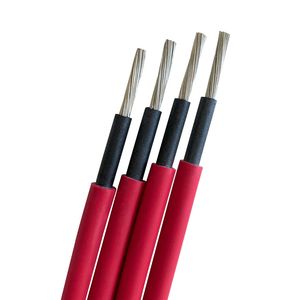 Jiangnan Manufacturer Solar PV Cable PV1-F 1*6.0mm2 1X4.0mm2 1X2.5mm2 10 AWG/Gauge DC Electric Wire PV Solar Cable