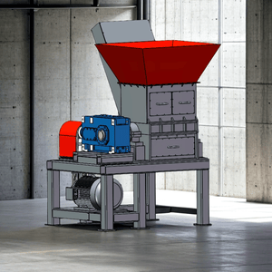 Heavy Duty Customized Single Shaft Shredder for Efficient Material Crushing