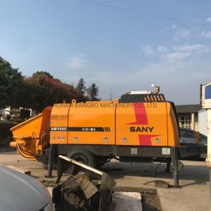 Sany Construction Machinery Portable Concrete Trailer Pump Mini Cement Beton Pump Small Used Stationary Concrete Pump