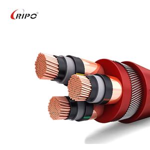 Power Cable Aluminum Copper Conductor Underground Electric Electrical Wire Construction