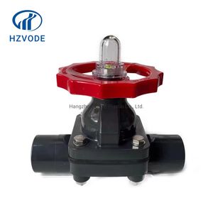 UPVC Rubber Lined Diaphragm Valve for Industrial Water Treatment with High Quality
