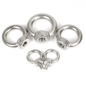 Stainless Steel AISI 316 DIN580 M12 Wll 340kg Lifting Eye Bolts