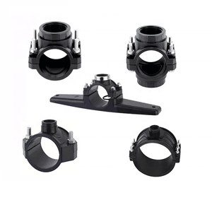 PP Compression Fitting Irrigation Plastic Clamp Saddle for Water Supply