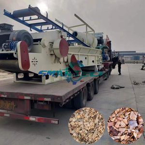 Electric Wood Chipper, 3700 Kg for Heavy-Duty Wood Chipping Applications