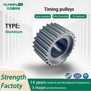OEM Customized Machining Parts Aluminum Conveyor Timing Belt Pulley