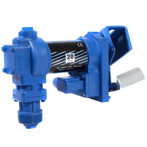 Electric Fuel Transfer Pump Gasoline Petrol Diesel Kerosene Oil DC 12V 24V 240W 20gpm Commercial Auto Portable
