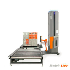 Smart Wasp Online Fully Auto Packing Machine Stretch Film Pallet Wrapping Wrapper, Baler Wrapper