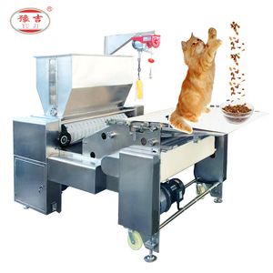 Full Automatic Cat Dog Biscuits Making Machine Pet Dog Food Processing Machine