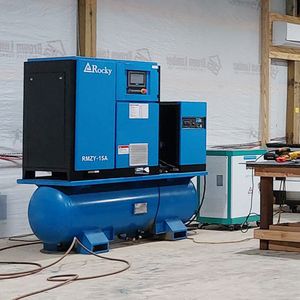 16 Bar Integrated High Pressure Air Compressor for Laser Cutting