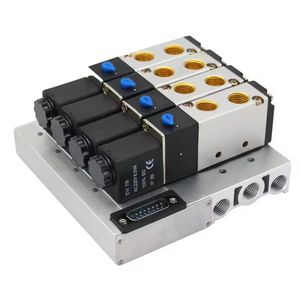 Airtac Type 4V210 1/8'' Manifold Sloenoid Valve Pneumatic Solenoid Valve / Directional Control Valve