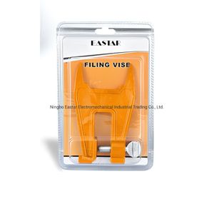 Orange Chainsaw Stump Vise Logger′ S Filing Vise for Chain Saw
