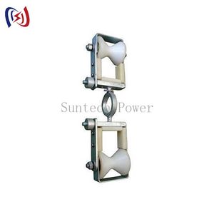 Customizable Double Wheel Transmission Pulley for Stringing Cables
