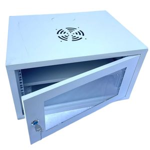 Premium 19" 6u Wall-Mounted Network Cabinet for Space-Saving Storage