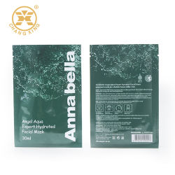 Face Cosmetic Plastic Packing Facial Mask Packaging Aluminum Foil Bag Facial Mask Bag
