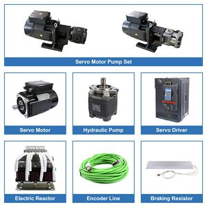Electrical AC/DC/Mini Motor and Hydraulic Pump Servo Motor for Injection Molding Machine with Best Price Connector Guangdong Spare Parts Components