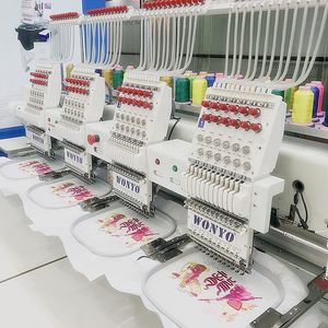 Industrial Domestic 4 Head Embroidery Machine Computerized Price for Sale