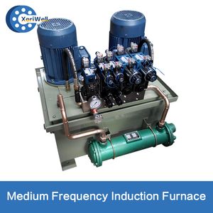 Medium Frequency Induction Fumace Metallurgical Melting and Casting (Non-ferrous metals) Melting Furnace Hydraulic System